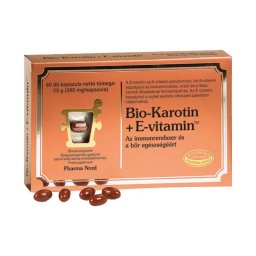 Bio-Karotin + E-vitamin étrend-kiegészítő kapszula 60x