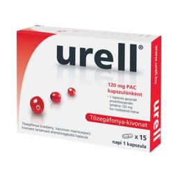 Urell Express tőzegáfonya kapszula 15x