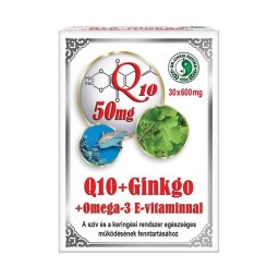 Dr. Chen Q10 Ginkgo Omega-3 E vitamin kapszula 30x