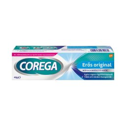 Corega műfogsorrögzítő krém erős rögzítés 40g