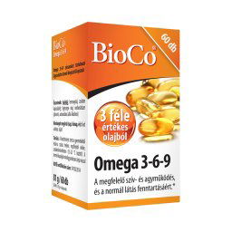 BioCo Omega-3-6-9 lágyzselatin kapszula 60x
