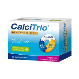 CalciTrio 3 az 1-ben Kalcium K2 D3 filmtabletta 60x
