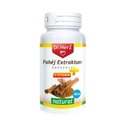 Dr. Herz Fahéj Extraktum + C-vitamin kapszula 90x