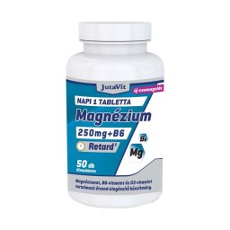 JutaVit Magnézium+B6+D3-vitamin retard filmtabletta 50x