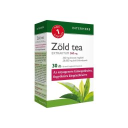 Interherb Napi 1 Zöld tea extraktum kapszula 30x