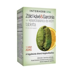 Interherb Vital Zöld kávé&Garcinia tabletta 60x