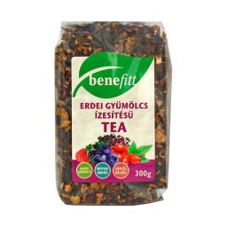 Benefitt erdei gyümölcs ízesítésű tea 300g