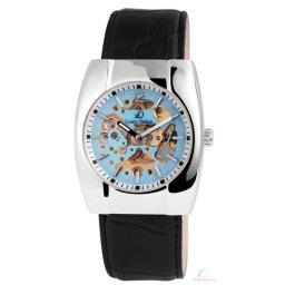 Louis Delon férfi karóra valódi bőrszíjjal