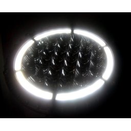 CREE LED fényszóró 12/24V LED gyűrűvel