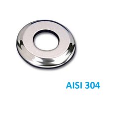 Létra takaró rózsa 43mm AISI304 AS-115009