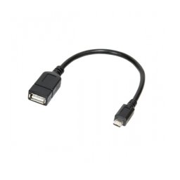 LogiLink AA0035 USB micro OTG kábel - 0,2m PN: AA0035