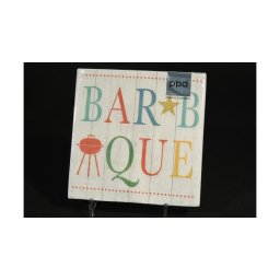 Barbeque papírszalvéta 33x33cm 20db