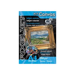 Pixeljet Art canvas A4/5 350 g vászon inkjet fotópapír