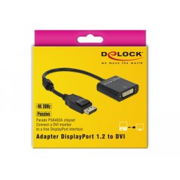 Displayport M - DVI F adapter 4K Delock 62601