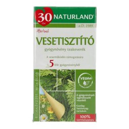 Naturland Vesetisztító teakeverék 20 db filter