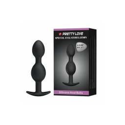 Pretty-Love Heavy Balls Silicone Butt Plug