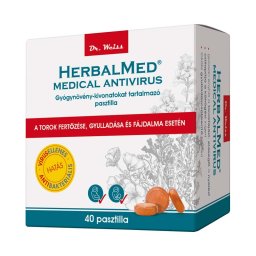 Herbalmed Medical gyógynövény pasztilla 40x