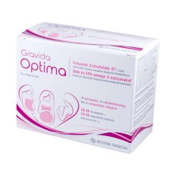 Gravida Optima filmtabletta és lágyzselatin kapszula 28+28x
