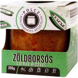 Polcz Zöldborsós csirke rizzsel 350g