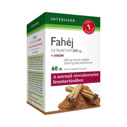 Interherb Napi 1 Fahéj extraktum + króm kapszula 60x
