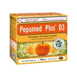 Biomed Pepomed Plus D3 lágyzselatin kapszula 100x