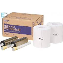 DNP RX1 HS 15 x 20cm ( 6" X 8" ) 2 x 350 Media Set