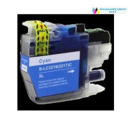 Brother LC3219 utángyártott tintapatron cyán