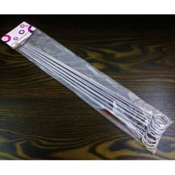 10 Db Saválló Bbq Hústű 36cm X1,8 Mm-es (2113)