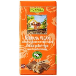 Rapunzel Nirvana Rizstejes Csokoládé Vegán 100 g