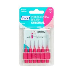TePe fogkefe interdental 0,4mm pink 6x