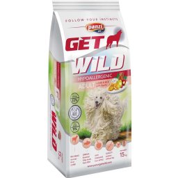 Panzi GetWild Dog Adult Hypoallergenic Lamb & Rice with Apple száraztáp 15kg