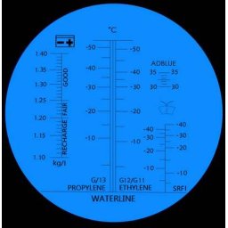 Adblue, Fagyálló Akkusav és Ablakspric Mérő Refractometer (2179)