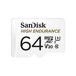 Sandisk Micro SDXC High Endurance 64GB + adapter memóriakártya