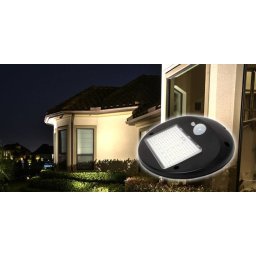 NAPELEMES, MOZGÁSÉRZÉKELŐS LED LÁMPA L818