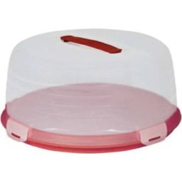 Curver Tortabúra kerek 35 cm átlátszó bordó 00416-472-00