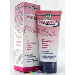 Erbaven Fresh Gel 100 ml, Frissítő gél 18-féle kivonattal, visszeres, fájó, ödémás lábakra - ESI