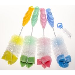 BabyBruin szivacsos cumisüveg tisztító kefe 55042399