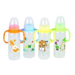 Baby Bruin polipropilén fogantyús cumisüveg, 240ml 55043204