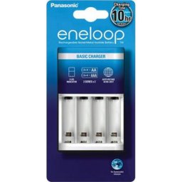Elemtöltő, AA ceruza/AAA mikro, 2/4, időzítő, PANASONIC \Eneloop\