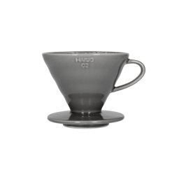 Hario V60-02 kerámia kávécsepegtető szürke
