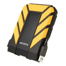 1TB külső HDD 2,5 USB3.1 ütés és vízálló sárga ADATA AHD710P külső winchester PN: AHD710P-1TU31-CYL