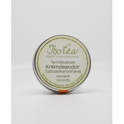 Borza Krémdezodor Szódabikarbóna Mandarin-citromfű 45 ml