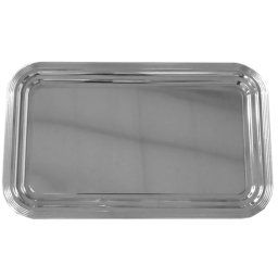 Szögletes tálca 53 cm krómozott 31200130