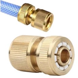 Réz Gyorscsatlakozó 3/4" Stoppos (945)