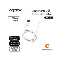 Kábel - USB to Lightning (Apple, iPhone, iPad) APPROX PN: APPC03V2