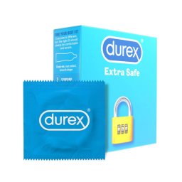 Durex Extra Safe - Biztonságos óvszer (3db)