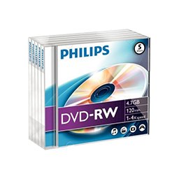Philips DVD-RW 4.7GB írható DVD
