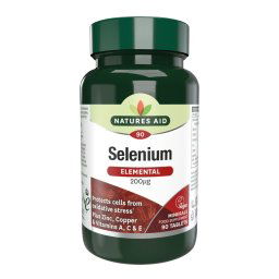 Natures Aid Szelén komplex 200 mcg tabletta 90 db