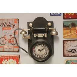 Telefon formájú vintage óra