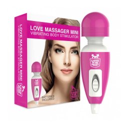 Love Wand - Mini Masszírozó Vibrátor, Pink